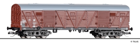 Tillig 15118 - TT - Gedeckter Güterwagen GGrhts, DR, Ep. III